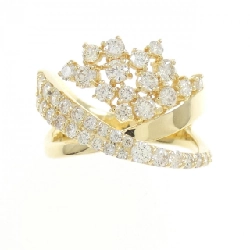 Nhẫn kim cương K18YG 1.03CT 673543