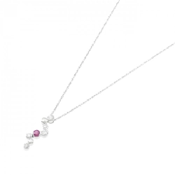 K18WG Dây chuyền Ruby 0.15CT - Hàng hiệu Chính hãng 860905