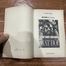 Nghệ thuật sân khấu hát bội - Lê Văn Chiêu (6) 933291