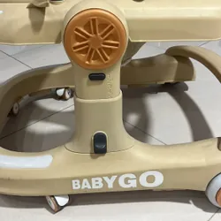 Xe tập đi Happy baby màu nâu kem, ít sử dụng 565191