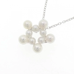 K18WG Ngôi sao Akoya Pearl Dây chuyền - Hàng hiệu Chính hãng 857022