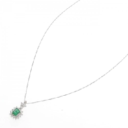 Dây chuyền Emerald PT900/PT850 0.44CT - Hàng hiệu Chính hãng 858828