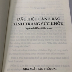 DẤU HIỆU CẢNH BÁO TÌNH TRẠNG SỨC KHỎE 