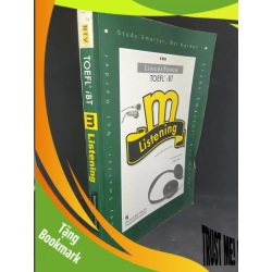(TẶNG BOOKMARK) TOEFL iBT Listening mới 80% (cong bìa) RBK1412 954196