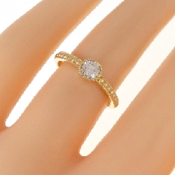 Nhẫn kim cương K18YG 0.269CT 673531