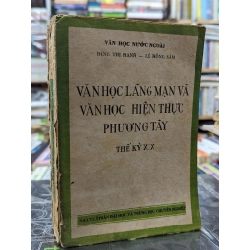 Văn học lãng mạn và văn học hiện thực phương tây thế kỷ xix - Đặng Thị Hanh & Lê Hồng Sâm