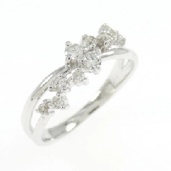 Nhẫn kim cương K18WG 0.20CT - Hàng hiệu Authentic