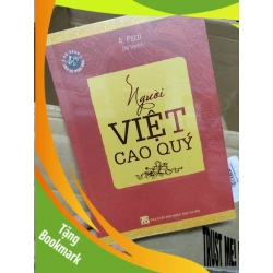 (TẶNG BOOKMARK) Người Việt Cao QuýRBK01/03