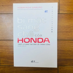 sách: BÍ MẬT SÁNG CHẾ CỦA HONDA-Kobayashi Saburo#TAKE 299049
