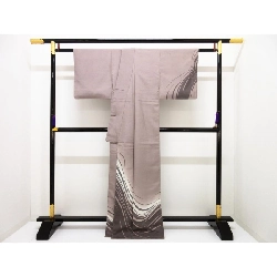 Kimono thăm viếng 牛首紬 kích thước L - Hàng hiệu Authentic 883236