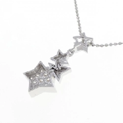 K14WG/585WG Ngôi sao Cubic Necklace - Hàng hiệu Chính hãng 863732