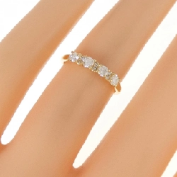 Nhẫn kim cương K18YG 0.28CT 671715