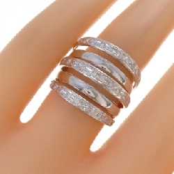 K18WG Nhẫn Kim Cương - Hàng hiệu Chính hãng 853045