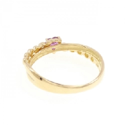 Nhẫn ruby hình trái tim K18YG 670135