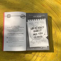 LẬP KẾ HOẠCH QUẢN LÝ MỤC TIÊU CÁ NHÂN- JON ACUFF 789735