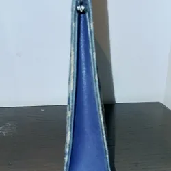 Túi cầm tay Louis Vuitton vải denim xanh dương 598841