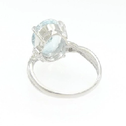 Nhẫn Aquamarine PT900 4.75CT - Hàng hiệu Chính hãng 847261