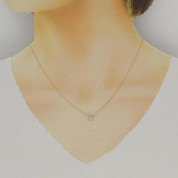 K10YG/K10WG Dây chuyền kim cương hình trái tim - Hàng hiệu Chính hãng 864257