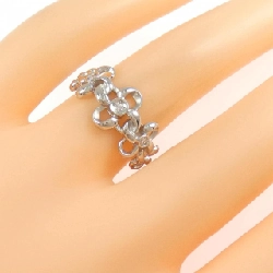 Nhẫn kim cương hoa PT950 0.05CT - Hàng hiệu Authentic 854839