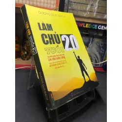 Làm chủ tuổi 20 2017 mới 70% ố bẩn nhẹ rách mất bìa lưng Dương Duy Bách HPB2106 SÁCH KỸ NĂNG Blogmeo21025
