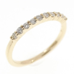 Nhẫn kim cương K10YG 0.16CT