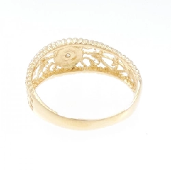 Nhẫn kim cương K18YG 673711