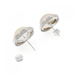 K14WG Mabe Pearl Earrings - Hàng hiệu Authentic 863758