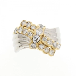 Nhẫn kim cương PT900/K18YG 1.00CT - Hàng hiệu Authentic 854736