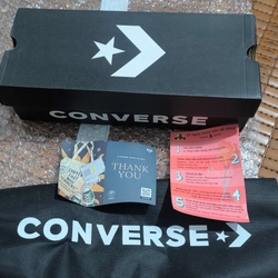 Hộp và Túi đựng giày converse jack purcell + 1 túi converse đen. 504929