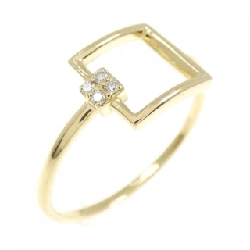 Nhẫn kim cương K18YG 0.02CT - Hàng hiệu Authentic