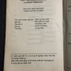 Tuyết trên ngọn kilimanjaro  602023