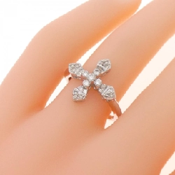 Nhẫn kim cương K18WG 669650