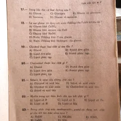 Trắc nghiệm vạn vật 12A  1006274