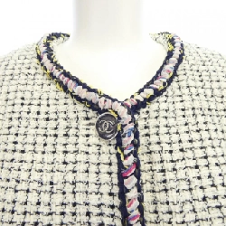 【Khuyến mãi】Áo khoác không cổ CHANEL 641593