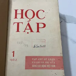 12 số tạp chí Học Tập năm 1962