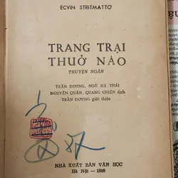 Truyện ngắn Đức: TRANG TRẠI THUỞ NÀO (154 trang) 728202