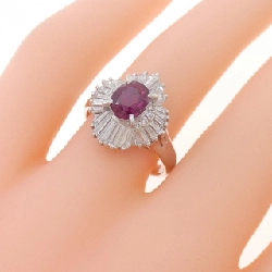 Nhẫn Ruby PT900 0.89CT - Hàng hiệu Chính hãng 849080