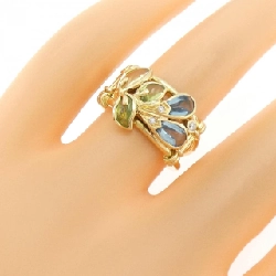 Nhẫn đá màu K18YG - Hàng hiệu Authentic 850359