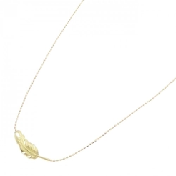 K18YG Dây chuyền lông vũ - Hàng hiệu Authentic 858879