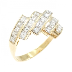 Nhẫn kim cương K18YG 1.54CT - Hàng hiệu Chính hãng