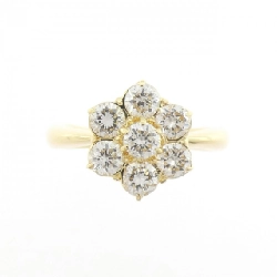 Nhẫn kim cương hoa K18YG 1.05CT 668425