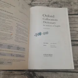 Oxford Collocations Dictionary 2nd Edition 594678