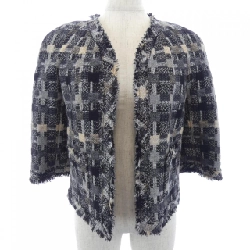 Áo khoác không cổ CHANEL P26751V17018 05A - Hàng hiệu Authentic