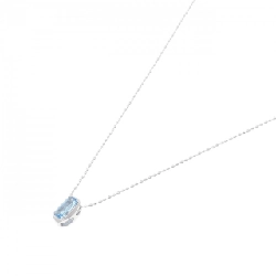 K14WG 2WAY Blue Topaz Necklace - Hàng hiệu Authentic 861976