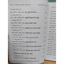 1001 Ý TƯỞNG BẢO HIỂM NHÂN THỌ – NGUYỄN THANH AN 530611