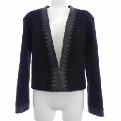 【Mã giảm giá】Áo khoác không cổ CHANEL