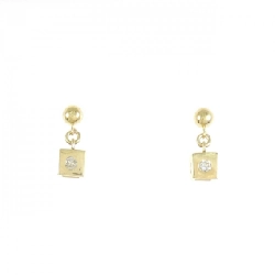 K18YG Bông tai kim cương 0.32CT - Hàng hiệu Chính hãng