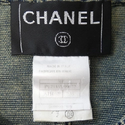 【Mã giảm giá】【Cổ điển】Áo khoác không cổ CHANEL 637184