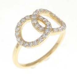 Nhẫn kim cương K18YG 0.39CT - Hàng hiệu Chính hãng