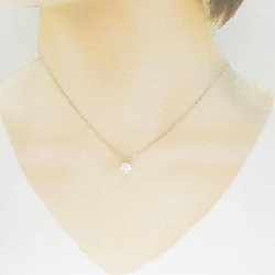 Dây chuyền kim cương K18YG 0.749 G SI2 Tốt - Hàng hiệu Chính hãng 875774